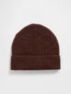 Gap Factory Cashsoft Recycled Ribbed Beanie In Brown