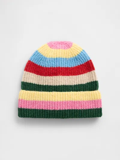Gap Factory Cashsoft Recycled Ribbed Beanie In Multi