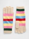Gap Factory Cashsoft Recycled Ribbed Gloves In Multi