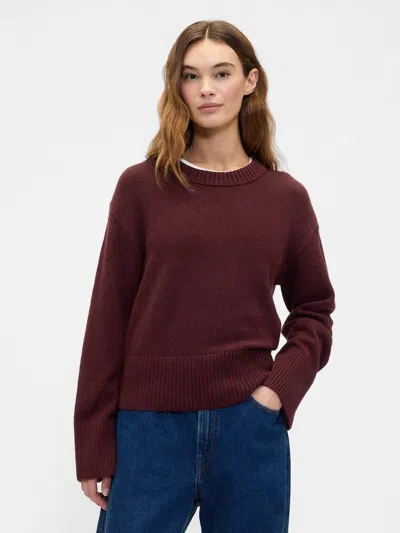 Gap Factory Cashsoft Relaxed Crewneck Sweater In Multi