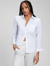 Gap Factory Classic Cotton Shirt In White