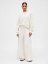 Gap Factory Cloudlight Pull-on Super-wide Pants In White