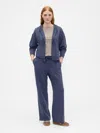 Gap Factory Cloudlight Straight-leg Pants In Blue