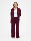 Gap Factory Cloudlight Straight-leg Pants In Red