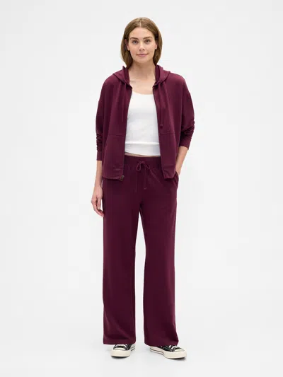Gap Factory Cloudlight Straight-leg Pants In Red
