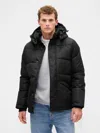 Gap Factory Coldcontrol Max Short Puffer Coat In Black