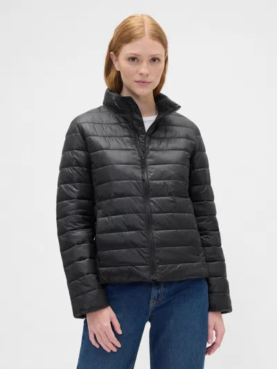 Gap Factory Coldcontrol Puffer Jacket In Black