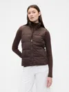 Gap Factory Coldcontrol Puffer Vest In Brown