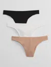 Gap Factory Stretch Cotton Bikini (3-pack) In Multi