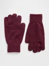 Gap Factory Cozy Gloves In Burgundy