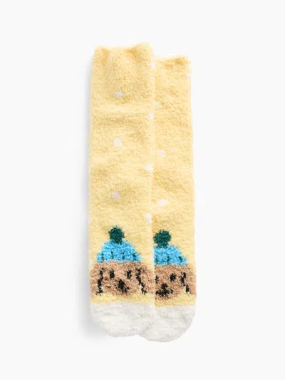 Gap Factory Cozy Socks In Pineapple Slice