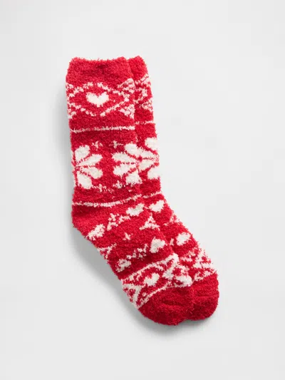 Gap Factory Cozy Socks In Red