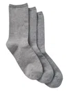 Gap Factory Crew Socks (3-pack) In Gray