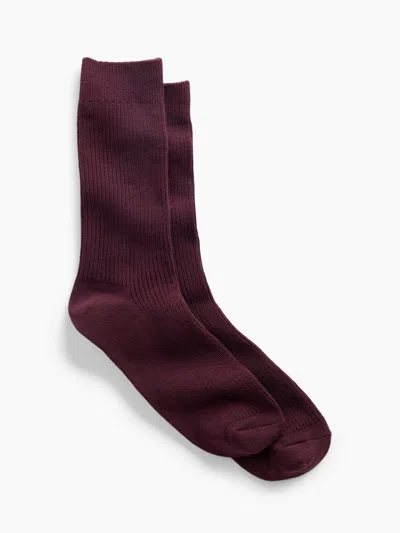 Gap Factory Crew Socks In Vamp Red