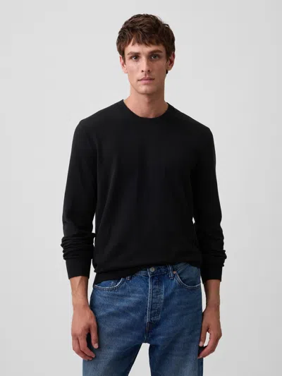 Gap Factory Crewneck Sweater In Black