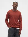 Gap Factory Crewneck Sweater In Burgundy