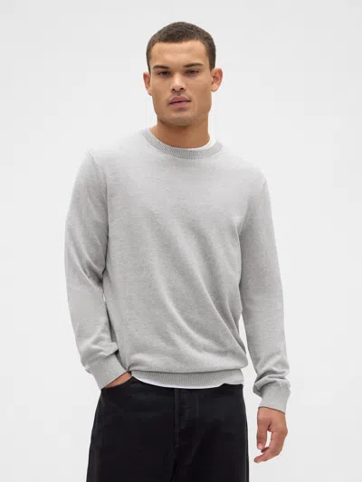 Gap Factory Crewneck Sweater In Gray