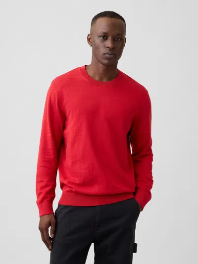Gap Factory Crewneck Sweater In Modern Red