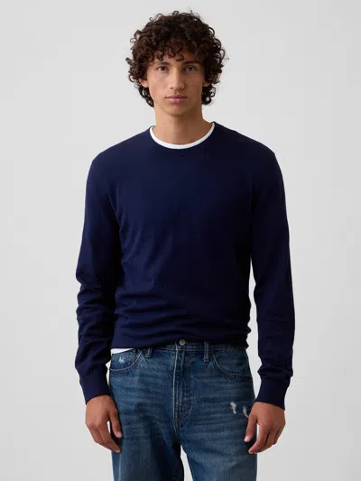 Gap Factory Crewneck Sweater In Navy Uniform