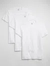 Gap Factory V-neck T-shirt (3-pack) In White