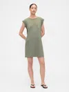 Gap Factory Crewneck T-shirt Dress In Gray
