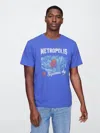Gap Factory Dc™ Everyday Soft Relaxed Graphic T-shirt In Blue