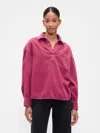 Gap Factory Denim Big Shirt In Pink