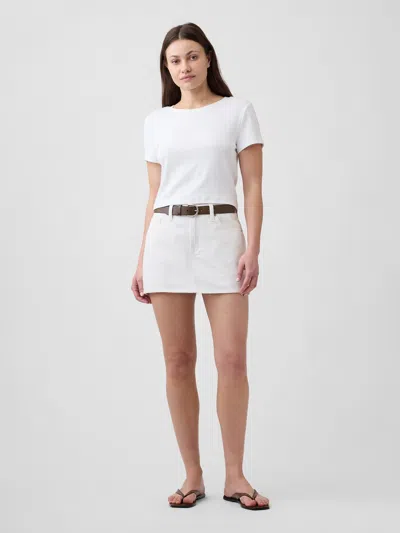 Gap Factory Denim Mini Skort