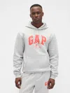 Gap Factory Disney &#215 Mickey Mouse Relaxed Logo Hoodie In Gray