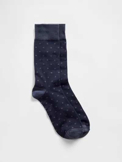 Gap Factory Dress Socks In Blue