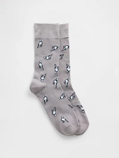 Gap Factory Dress Socks In Gray