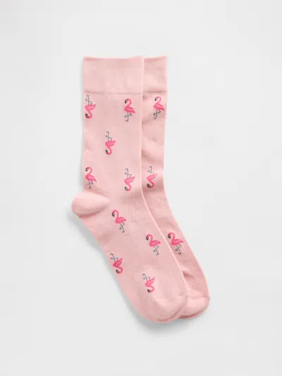 Gap Factory Dress Socks In Pink