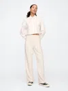 Gap Factory Easy Crepe Trousers In White