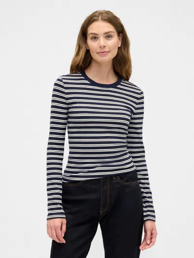 Gap Factory Essential Ribbed Crewneck T-shirt In Multi