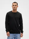Gap Factory Everyday Soft Crewneck T-shirt In Black