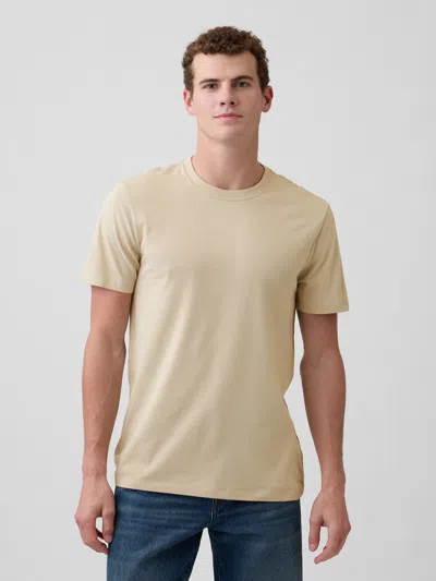 Gap Factory Everyday Soft Crewneck T-shirt In Brown