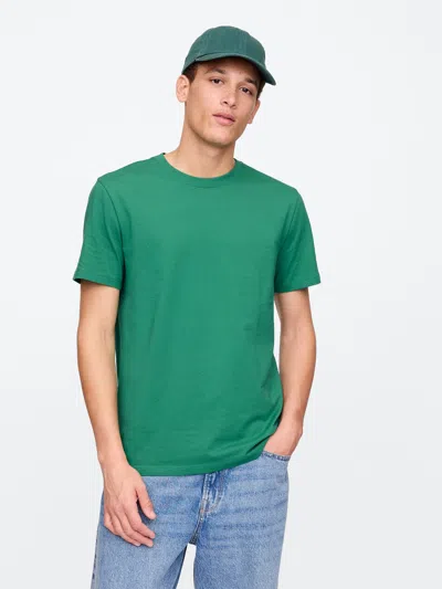 Gap Factory Everyday Soft Crewneck T-shirt In Green