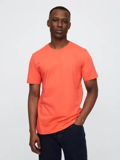Gap Factory Everyday Soft Crewneck T-shirt In Orange