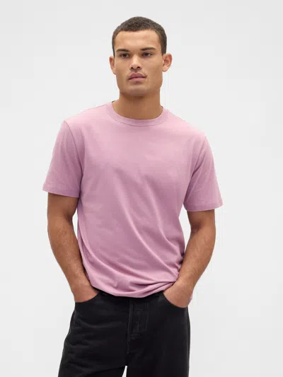 Gap Factory Everyday Soft Crewneck T-shirt In Pink