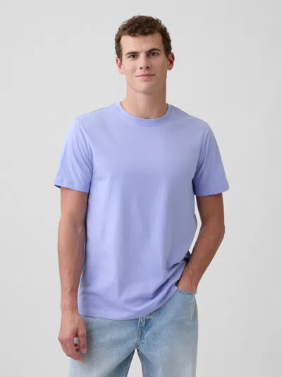 Gap Factory Everyday Soft Crewneck T-shirt In Purple