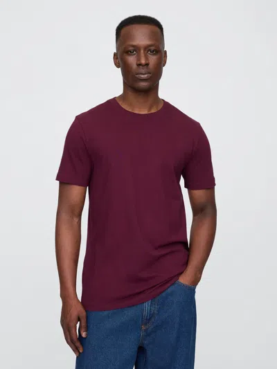 Gap Factory Everyday Soft Crewneck T-shirt In Red