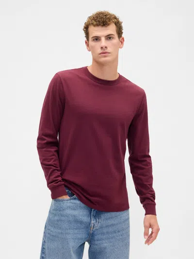 Gap Factory Everyday Soft Crewneck T-shirt In Red