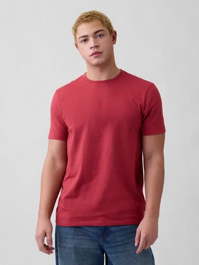 Gap Factory Everyday Soft Crewneck T-shirt In Red