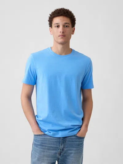 Gap Factory Everyday Soft Crewneck T-shirt In Blue