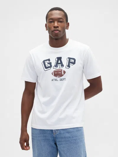 Gap Factory Everyday Soft Gap Graphic T-shirt In White