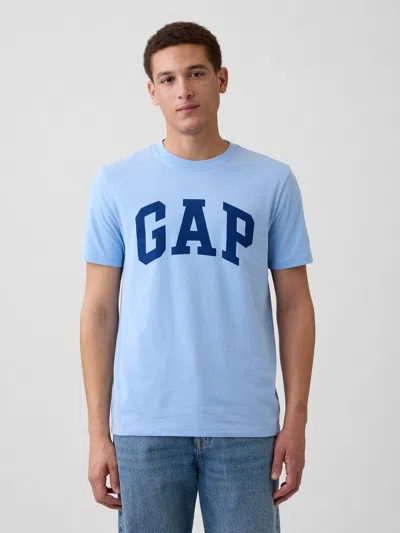 Gap Factory Everyday Soft Gap Logo T-shirt In Blue