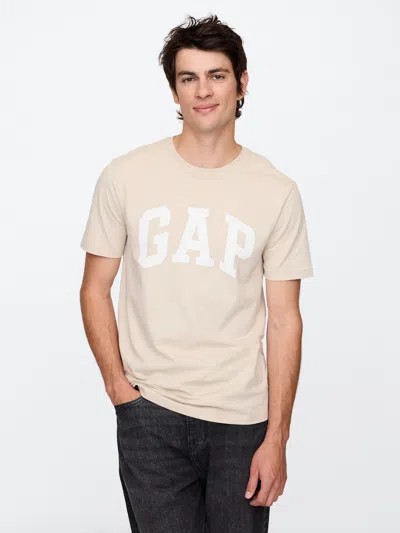 Gap Factory Everyday Soft Gap Logo T-shirt In Brown