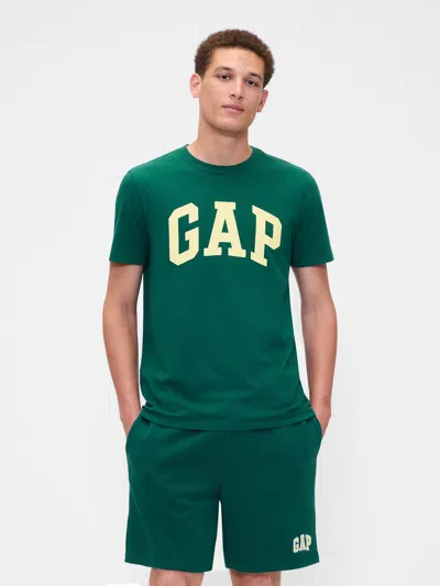 Gap Factory Everyday Soft Gap Logo T-shirt In Green