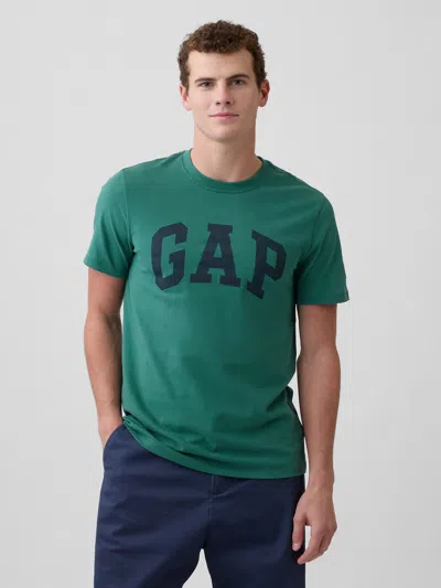 Gap Factory Everyday Soft Gap Logo T-shirt In Green