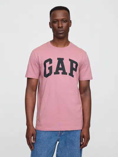 Gap Factory Everyday Soft Gap Logo T-shirt In Pink